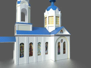 orthodox church 3D Model