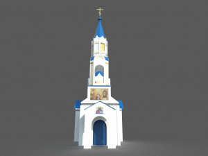 orthodox church 3Dモデル