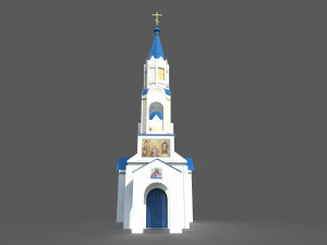 orthodox church 3D Model