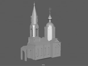 orthodox church 3D Model