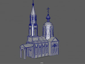 orthodox church 3D Model