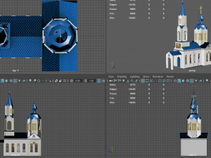 orthodox church 3Dモデル