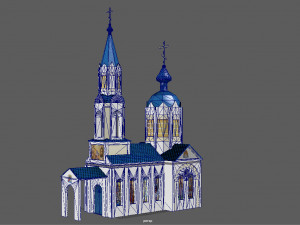 orthodox church 3Dモデル