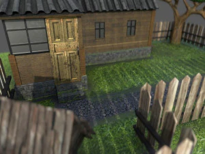 villaggio Modello 3D