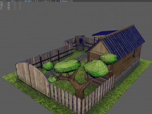 village 3D Model