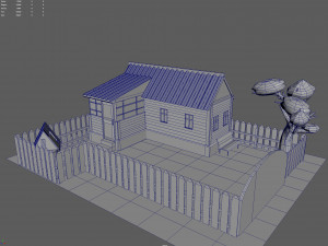 village 3D Model