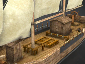 eski gemi 3D Model