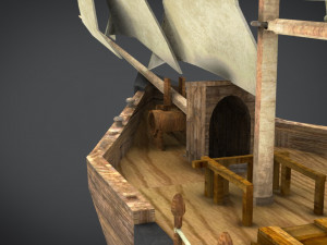 old ship 3D Model