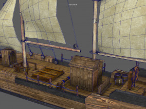 old ship 3D Model