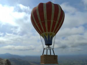 air balloon 3D Model