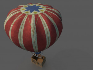 air balloon 3Dモデル