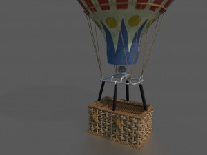 air balloon 3Dモデル