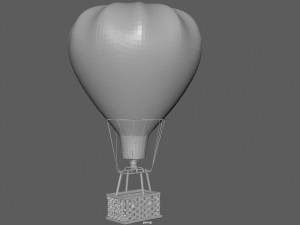 air balloon 3Dモデル