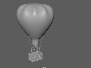 air balloon 3Dモデル