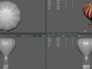 air balloon 3Dモデル