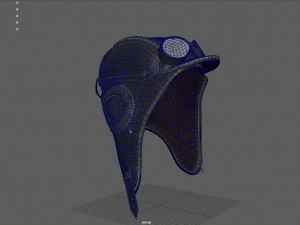 pilot hat 3D Model