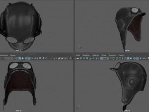 pilot hat 3D Model