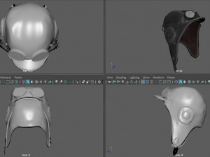 pilot hat 3D Model
