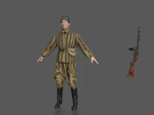 infanty guard 3D Model