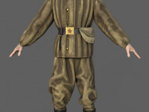 infanty guard 3D Model