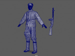 infanty guard 3D Модель