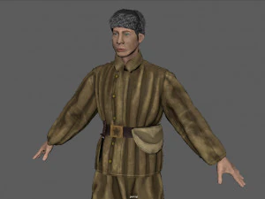 infanty guard 3D Model