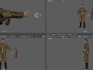 infanty guard 3D Model