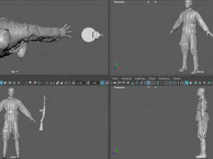 infanty guard 3D Модель