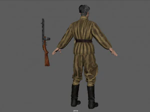 infanty guard 3D Model