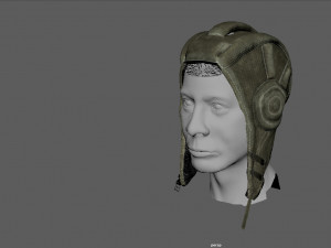 tanker helmet 3Dモデル