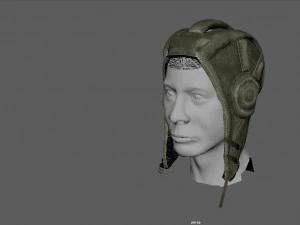 Tankerhelm 3D Modell