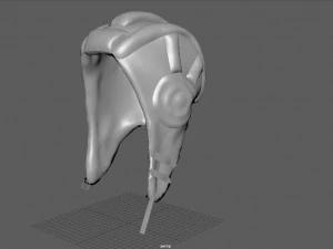 Tankerhelm 3D Modell