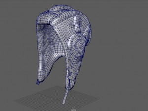 tanker helmet 3Dモデル