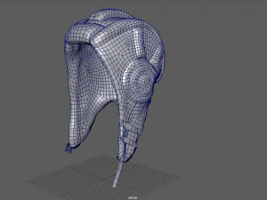 Tankerhelm 3D Modell