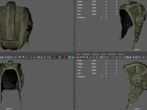 Tankerhelm 3D Modell