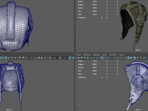 tanker helmet 3Dモデル