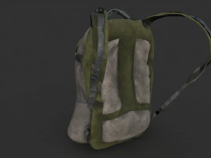 sports blackpack 3D Model