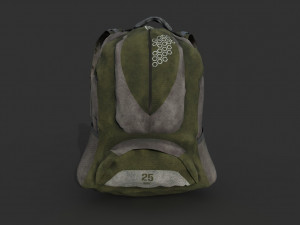 sports blackpack 3D Модель