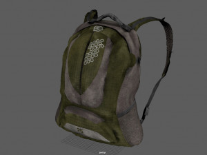 sports blackpack 3D Модель