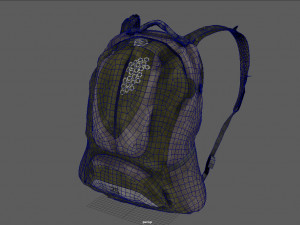 sports blackpack 3D Модель