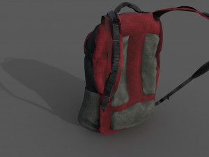 mountain blackpack Model 3D