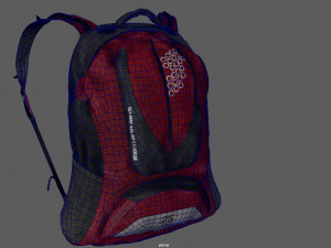 mountain blackpack Model 3D