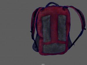 mountain blackpack Model 3D