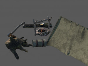 camping 3D Model