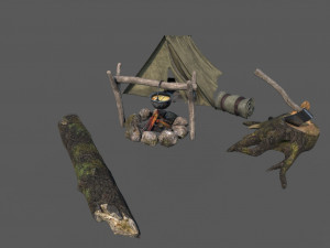 camping 3D Model