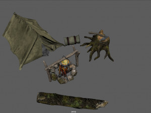 camping 3D Model
