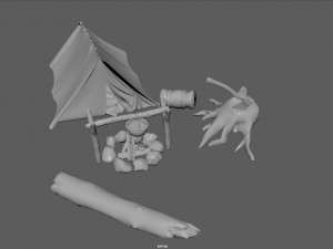 camping 3D Model