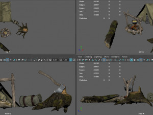 camping 3D Model