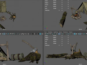 camping 3D Model