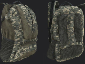 zaino militare Modello 3D